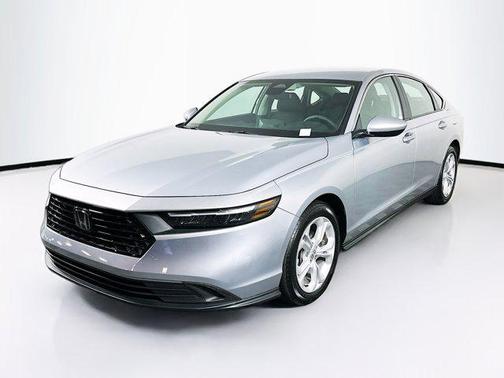Solar Silver Metallic 2025 Honda Accord LX 1.5T