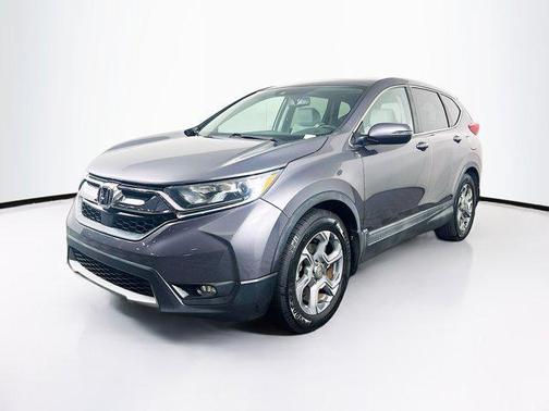 Gray 2018 Honda CR-V EX-L