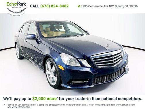 2013 Mercedes-Benz E-Class 4MATIC