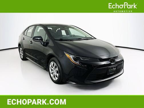Black 2025 Toyota Corolla LE