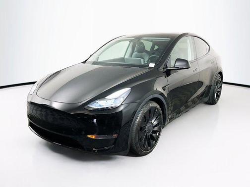 Solid Black 2022 Tesla Model Y Performance Dual Motor All-Wheel Drive