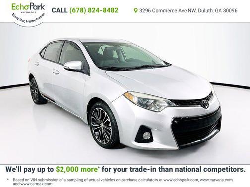 2016 Toyota Corolla S Plus