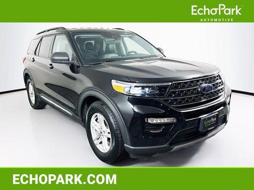 Agate Black Metallic 2024 Ford Explorer XLT