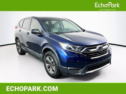 Obsidian Blue Pearl 2018 Honda CR-V LX