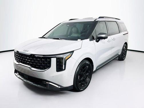 Ceramic Silver 2025 Kia Carnival SX Prestige