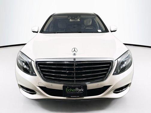 White 2015 Mercedes-Benz S-Class 4MATIC