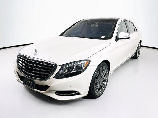White 2015 Mercedes-Benz S-Class 4MATIC