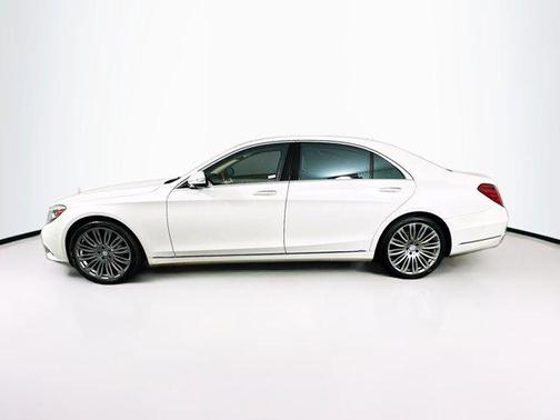 White 2015 Mercedes-Benz S-Class 4MATIC