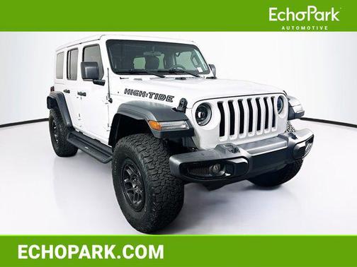 Bright White Clearcoat 2023 Jeep Wrangler 4-Door High Tide 4x4