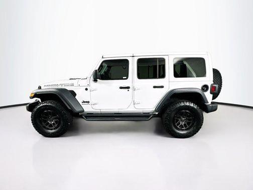 Bright White Clearcoat 2023 Jeep Wrangler 4-Door High Tide 4x4