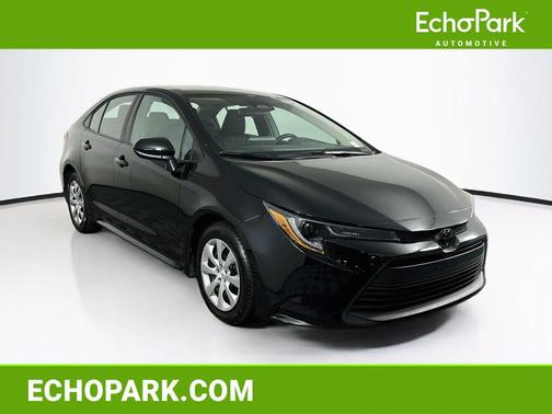Black 2025 Toyota Corolla LE