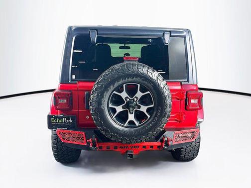 Firecracker Red Clearcoat 2018 Jeep Wrangler Unlimited Rubicon