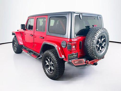 Firecracker Red Clearcoat 2018 Jeep Wrangler Unlimited Rubicon