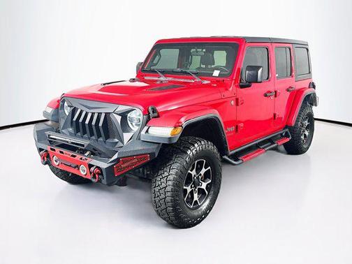 Firecracker Red Clearcoat 2018 Jeep Wrangler Unlimited Rubicon