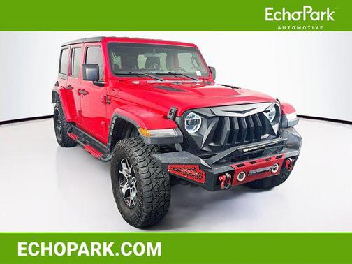 Firecracker Red Clearcoat 2018 Jeep Wrangler Unlimited Rubicon