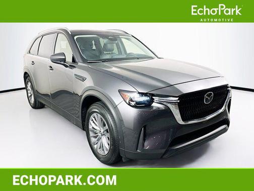 Machine Gray Metallic 2024 Mazda CX-90 3.3 Turbo Preferred Plus