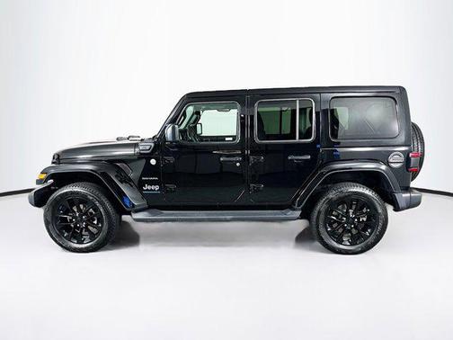 Black Clearcoat 2023 Jeep Wrangler 4xe Sahara