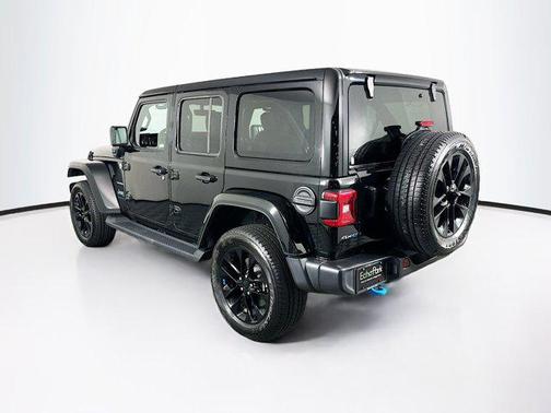 Black Clearcoat 2023 Jeep Wrangler 4xe Sahara