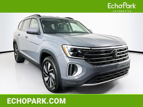 Gray 2025 Volkswagen Atlas 2.0T SE w/Technology 4MOTION