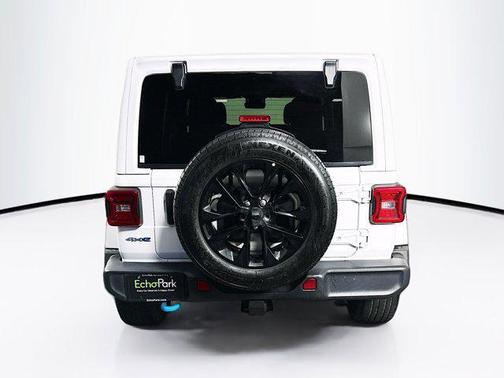 Bright White Clearcoat 2024 Jeep Wrangler 4xe Sahara