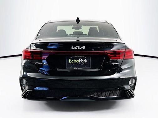 Aurora Black 2023 Kia Forte GT-Line