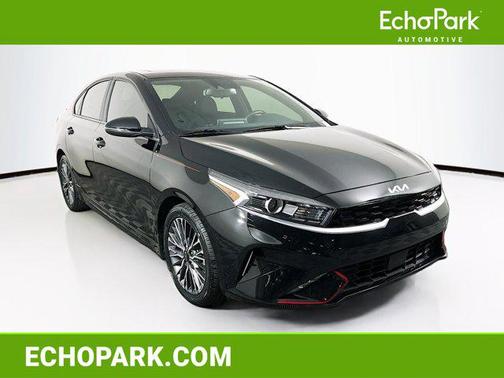 Aurora Black 2023 Kia Forte GT-Line