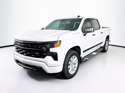 Summit White 2023 Chevrolet Silverado 1500 Custom