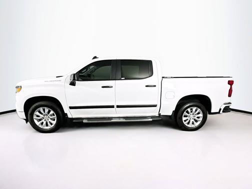Summit White 2023 Chevrolet Silverado 1500 Custom