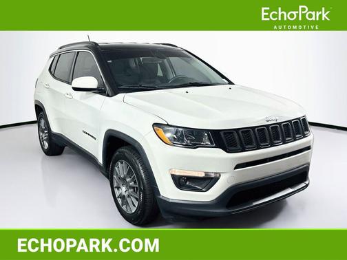 White Clearcoat 2018 Jeep Compass Latitude