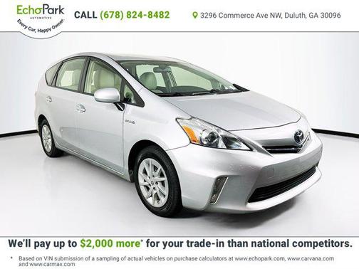 2014 Toyota Prius v Three