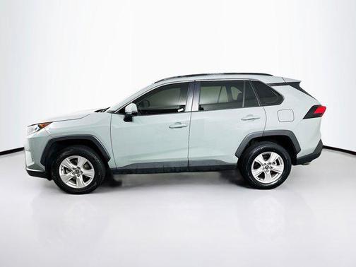Green 2021 Toyota RAV4 XLE