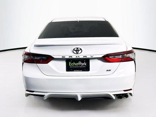 White 2022 Toyota Camry SE