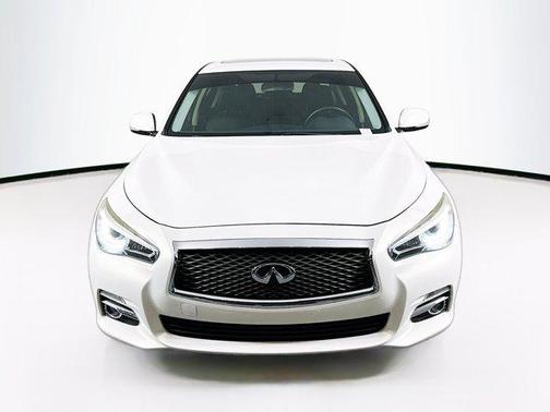 Moonlight White 2015 INFINITI Q50 Base