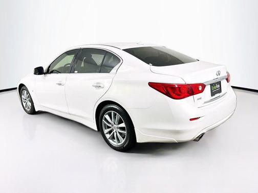 Moonlight White 2015 INFINITI Q50 Base