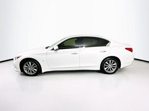 Moonlight White 2015 INFINITI Q50 Base