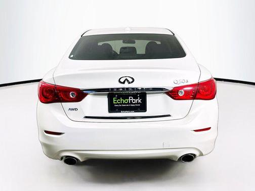 Moonlight White 2015 INFINITI Q50 Base