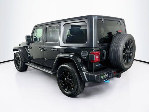 Black Clearcoat 2023 Jeep Wrangler 4xe Sahara