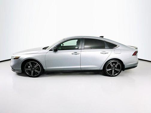 Solar Silver Metallic 2025 Honda Accord Hybrid Sport