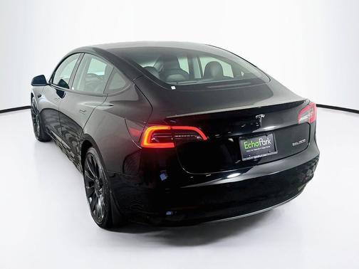 Gray 2021 Tesla Model 3 Performance