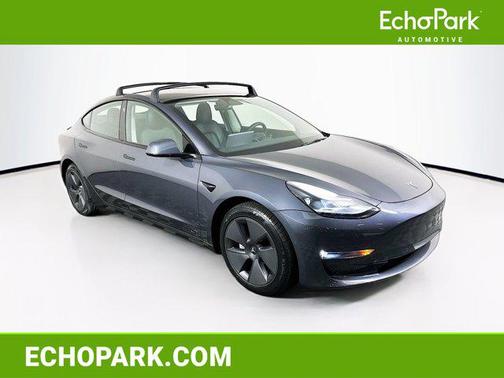 Gray 2022 Tesla Model 3 Long Range