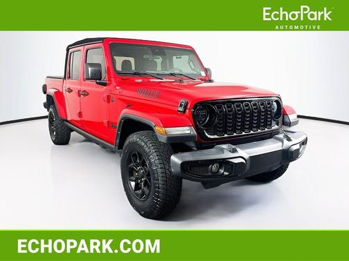 Firecracker Red Clearcoat 2024 Jeep Gladiator Willys