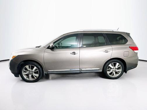 Tan 2014 Nissan Pathfinder Platinum