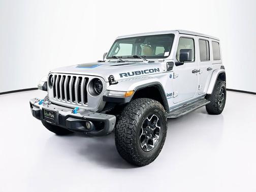 Silver Zynith Clearcoat 2023 Jeep Wrangler 4xe Rubicon