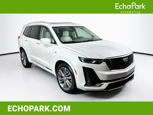 Crystal White Tricoat 2023 Cadillac XT6 Premium Luxury FWD