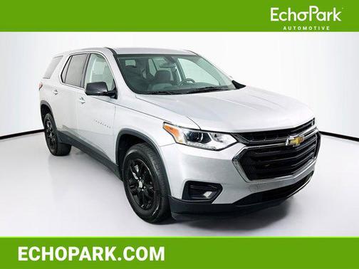 Silver Ice Metallic 2019 Chevrolet Traverse LS