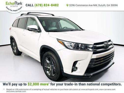 2017 Toyota Highlander Limited Platinum