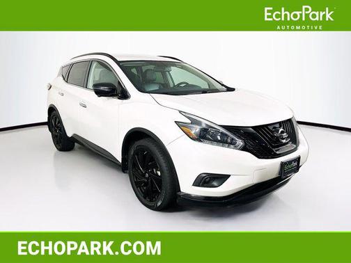 Pearl White 2018 Nissan Murano SL
