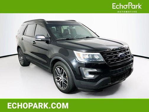 Shadow Black 2016 Ford Explorer Sport