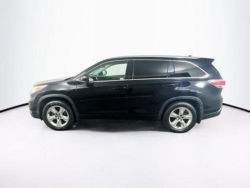 Midnight Black Metallic 2016 Toyota Highlander Limited Platinum