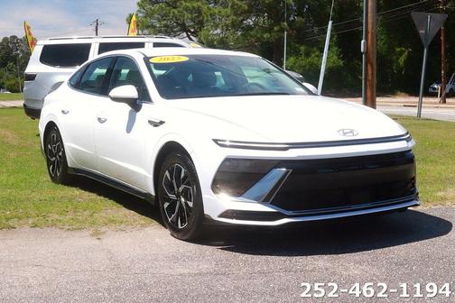 White 2025 Hyundai SONATA SEL
